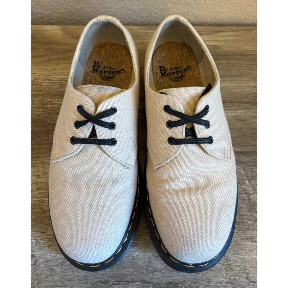 Dr Martens 1461 Canvas Oxford Shoes Women's Size 8
